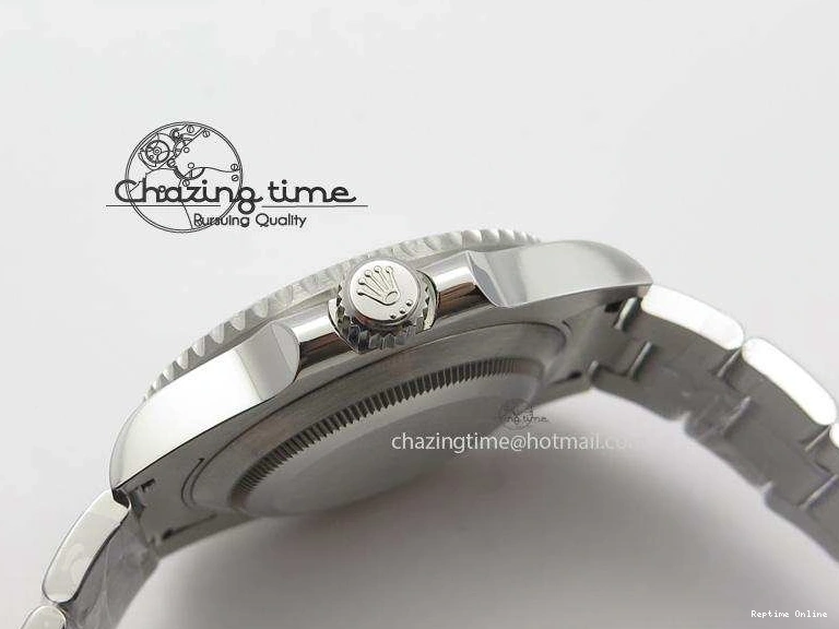 0404 TopPick Submariner 116610 LV Green Ceramic JF 1:1 Best Edition On SS Bracelet SA3135 V 3974